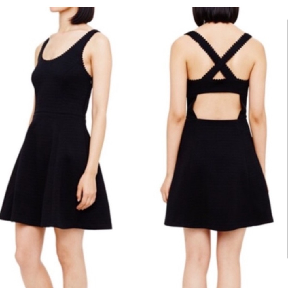 Club Monaco dress w/ X back detail